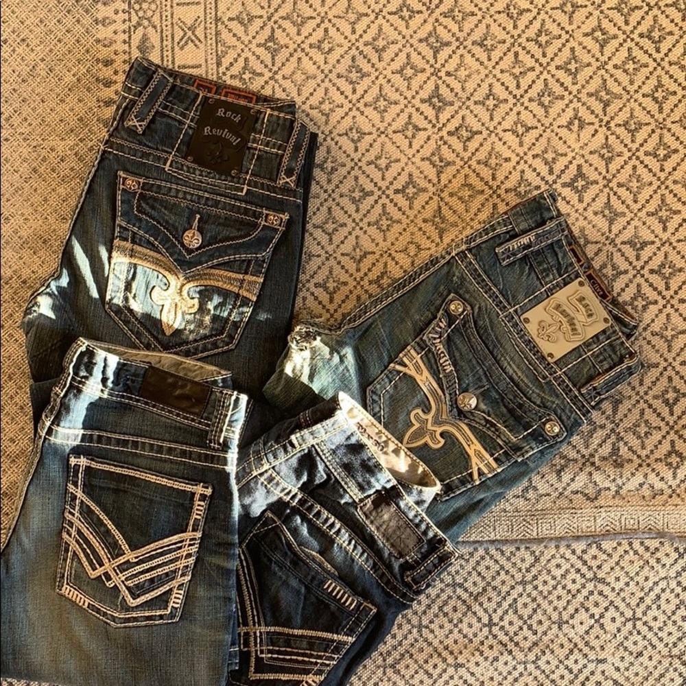 Rock Revival & Buckle Black